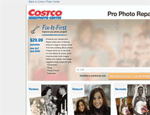 Tablet Screenshot of costcophotorepair.com